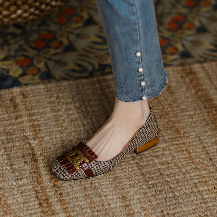 Koreanische Square-Toe Mary Jane Pumps – Bild 4 | LuxeStyle
