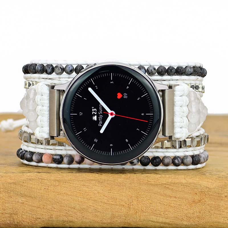 Boho Wachsseil-Armband für Smartwatches | LuxeStyle
