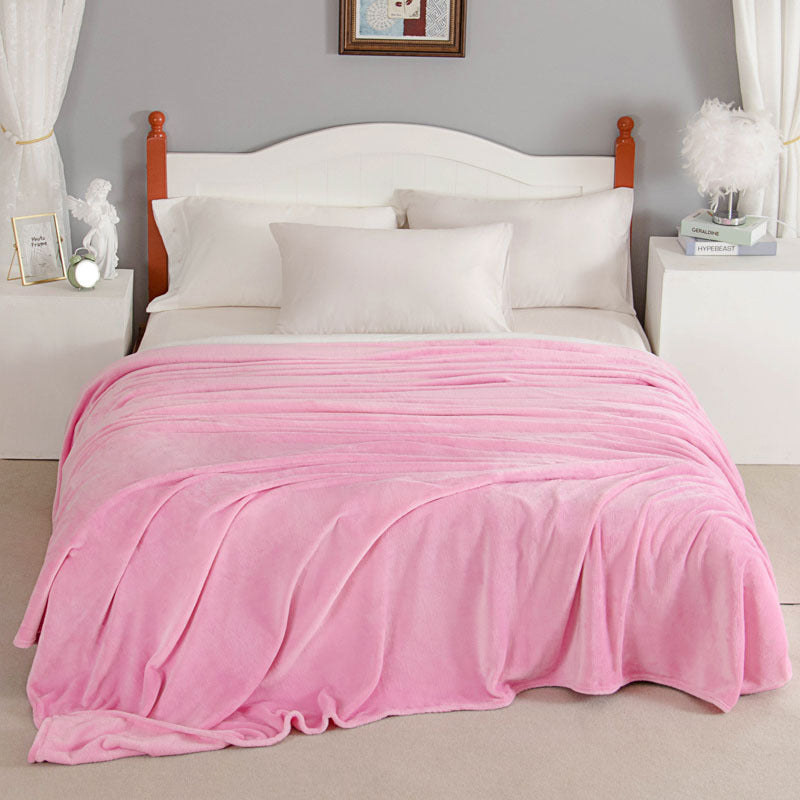 Kuschelige Coral Fleece Decke