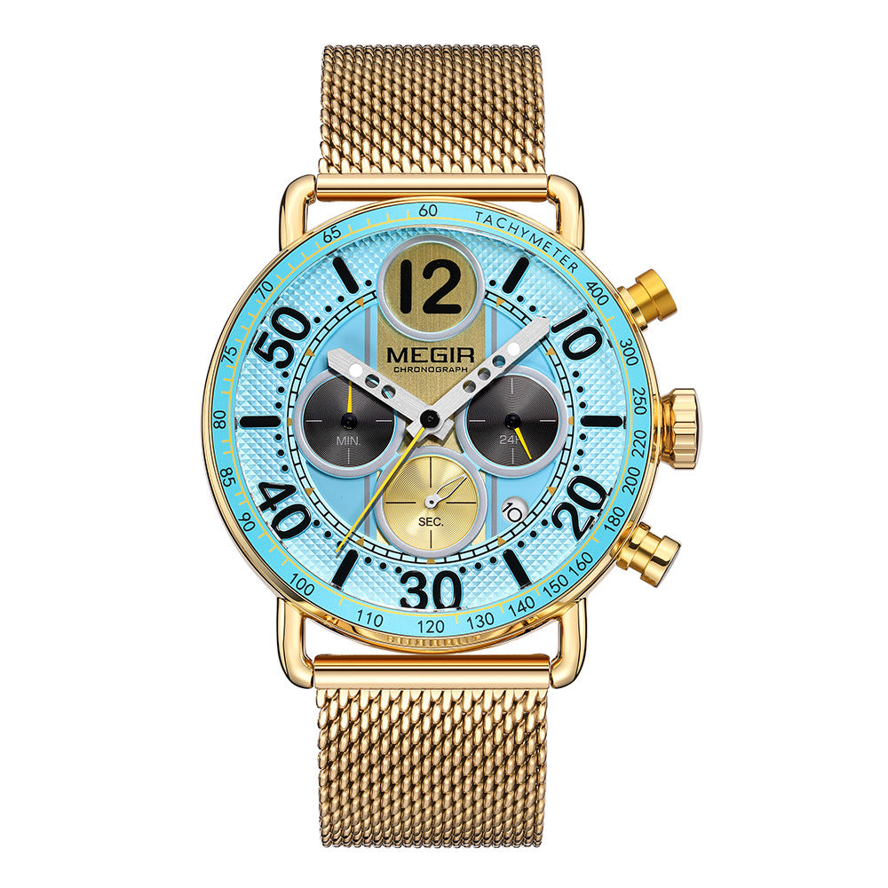Goldene Herren-Armbanduhr