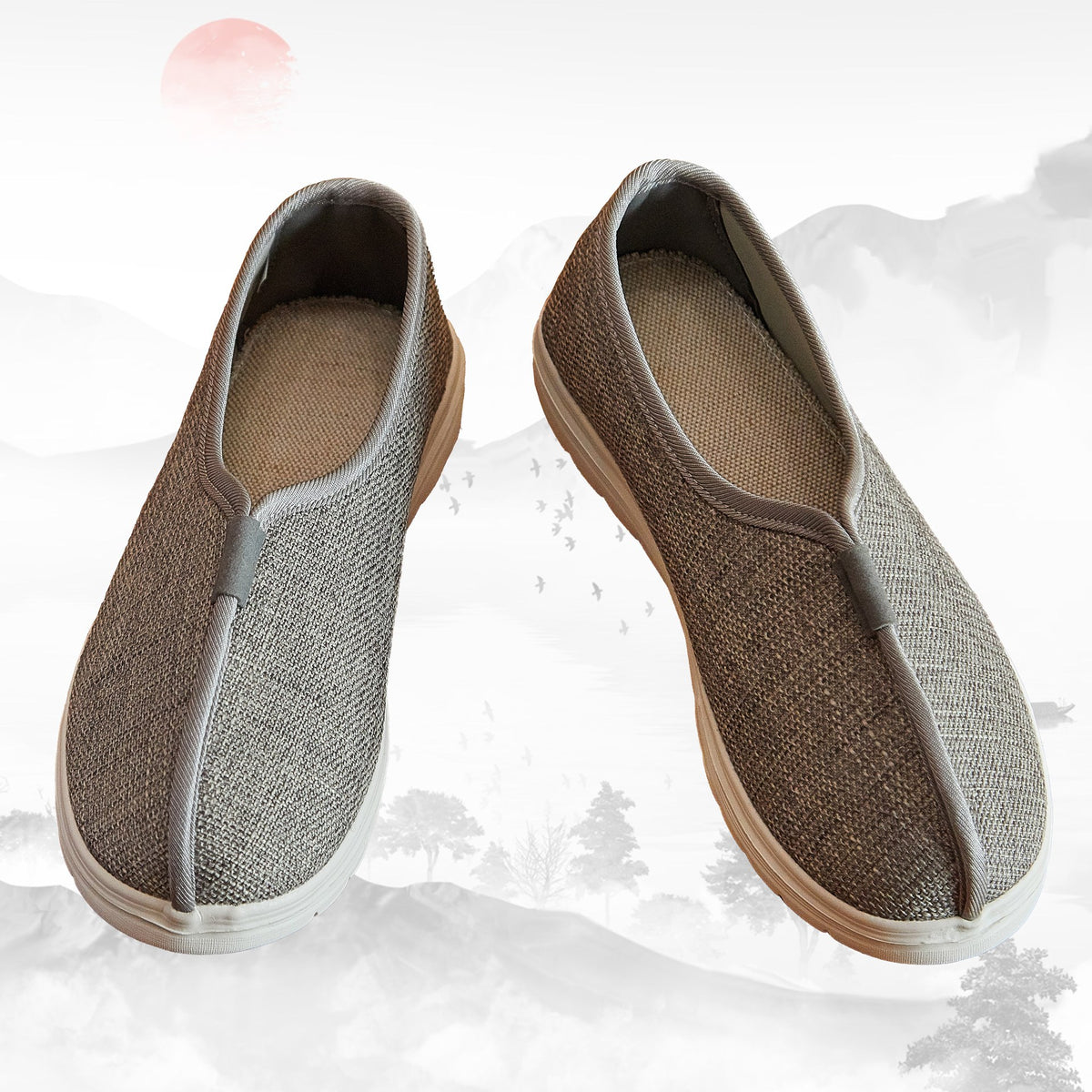 Leinen Monk-Schuhe Atmungsaktiv – Bild 2 | LuxeStyle