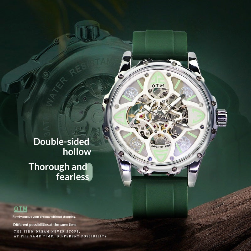 Wasserdichte Mechanische Herrenuhr – Ansicht 7