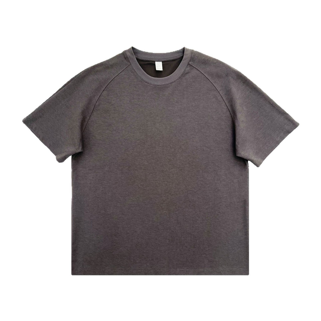 Herren Patchwork T-Shirt Weit geschnitten