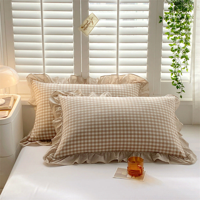 Kissenbezug mit Rüschen aus Baumwolle – Bild 8 | LuxeStyle