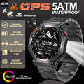 Multifunktionale Outdoor Smartwatch mit Taschenlampe