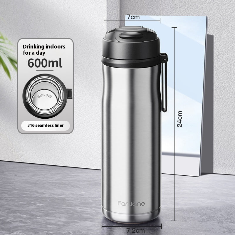 Magnetische Teetasse mit Sieb und Trageschlaufe