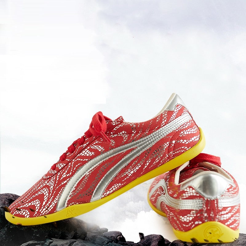 Kinder Kung Fu Tai Chi Schuhe aus Leder