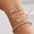 Armband mit Buchstaben-Anhänger | LuxeStyle