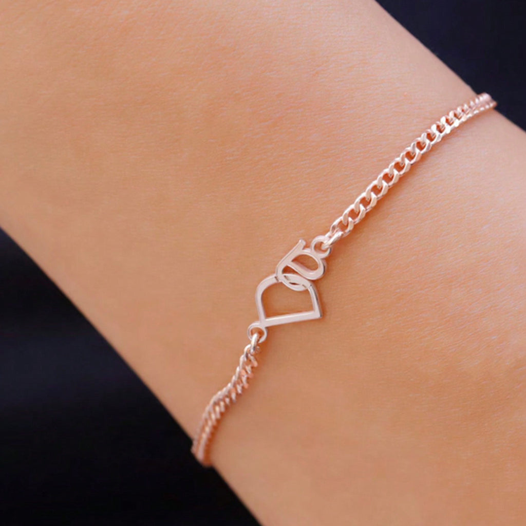 Buchstaben-Armband personalisierbar – Bild 3 | LuxeStyle