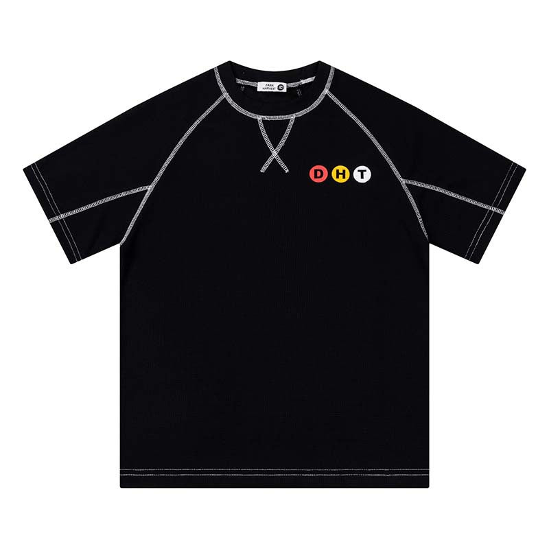 Freizeit-Shirt mit Letter-Print
