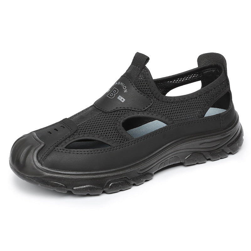 Herren-Sandalen mit atmungsaktivem Mesh – Bild 2 | LuxeStyle