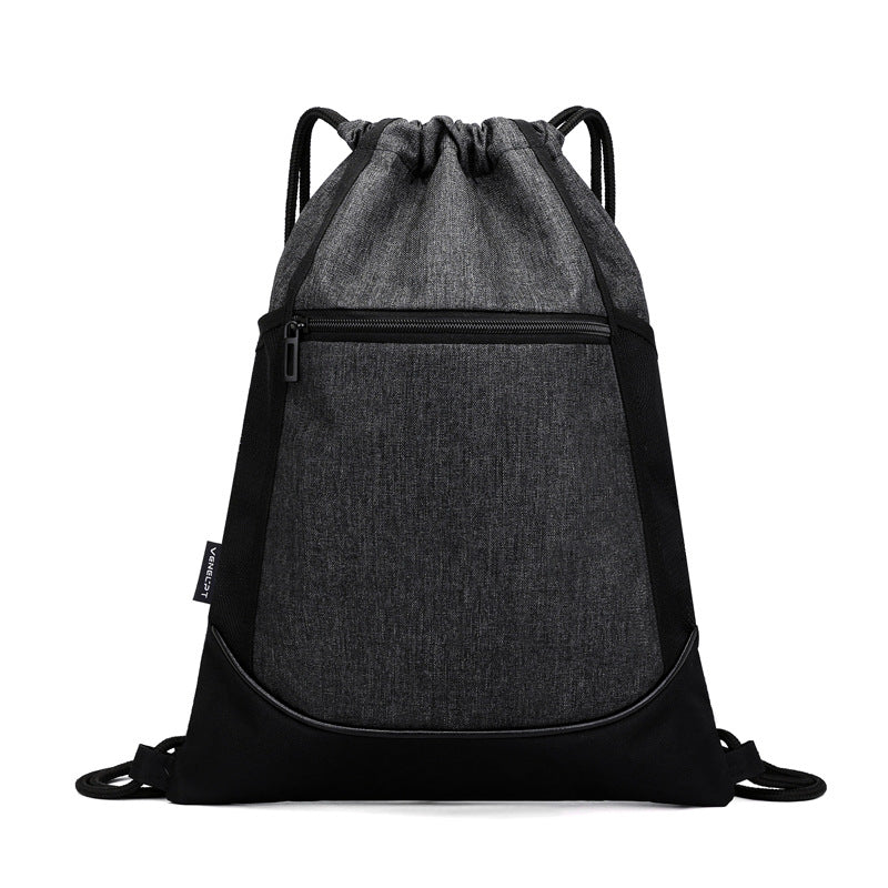 Wasserdichter Oxford-Stoff Turnbeutel-Rucksack – Bild 3 | LuxeStyle