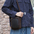 Vintage Messenger Bag aus Leder | LuxeStyle