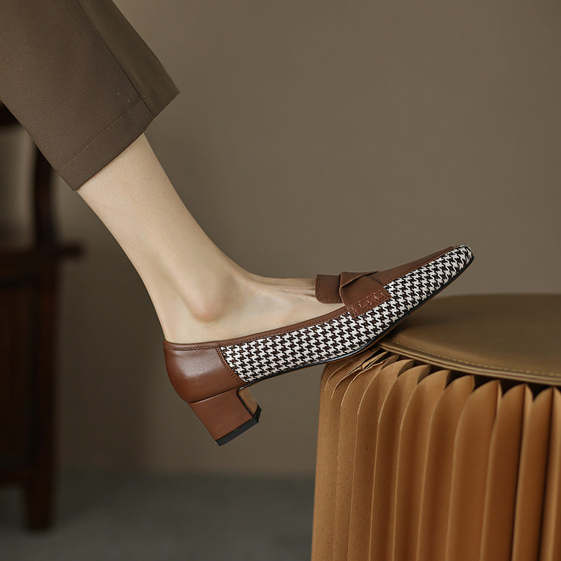 Elegante Vintage-Pumps mit Blockabsatz – Bild 3 | LuxeStyle