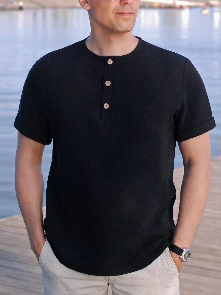 Herren-Sommershirt «Breeze» – leicht & atmungsaktiv