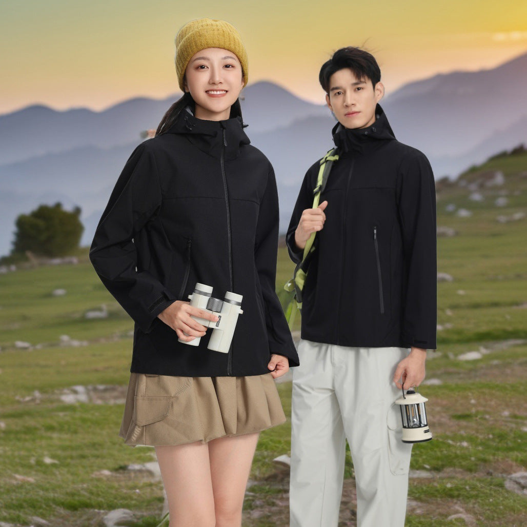 Wind- und wasserdichte Outdoor-Jacke