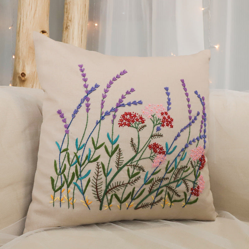 DIY Stickkissenbezug Pflanzen & Blumen – Bild 7 | LuxeStyle