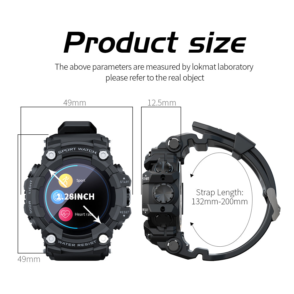 Bluetooth Smartwatch Outdoor mit Herzfrequenz – Bild 3 | LuxeStyle