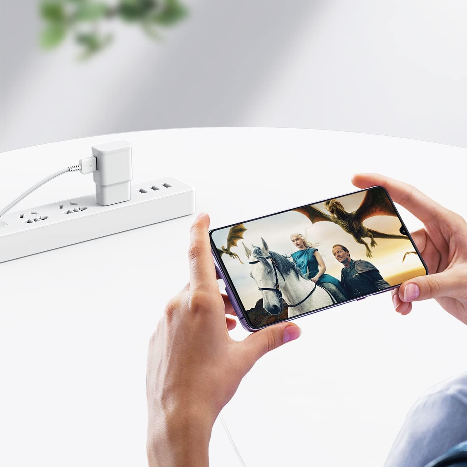 USB C Schnellladegerät-Set für Android (2 Stück)