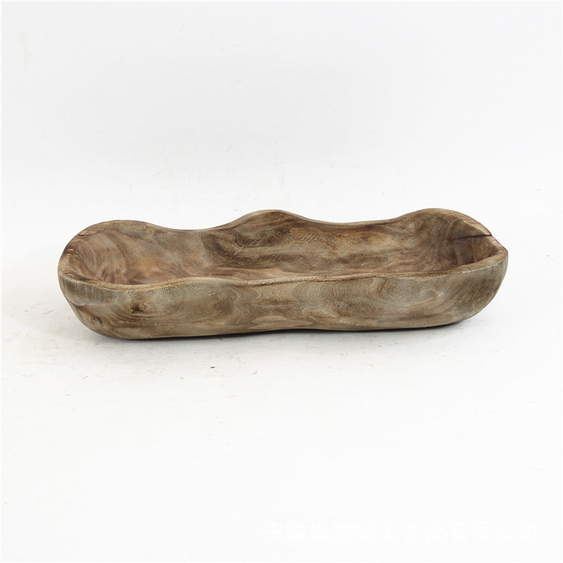 Holz-Tablett für Früchte & Dekoration – Bild 1 | LuxeStyle