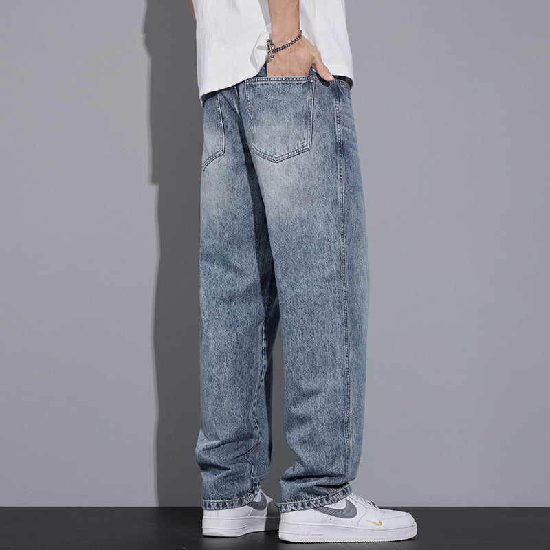 Loose Fit Straight Jeans für Herren