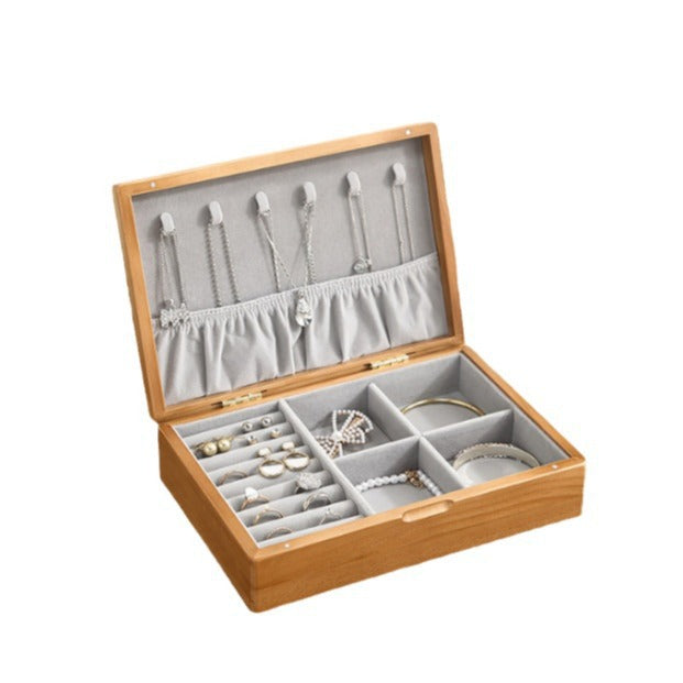Retro Schmuckbox aus Nussholz – Bild 3 | LuxeStyle