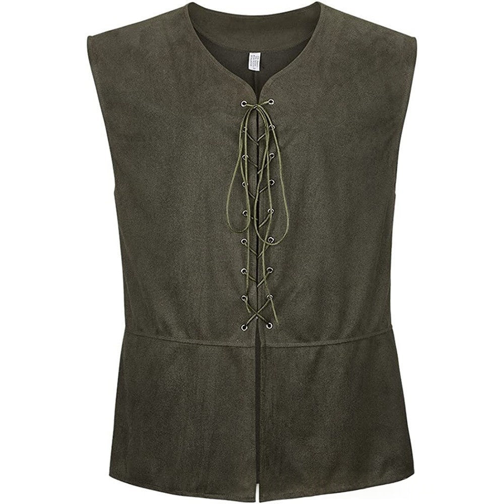Steampunk Weste für Herren mit Schnürung