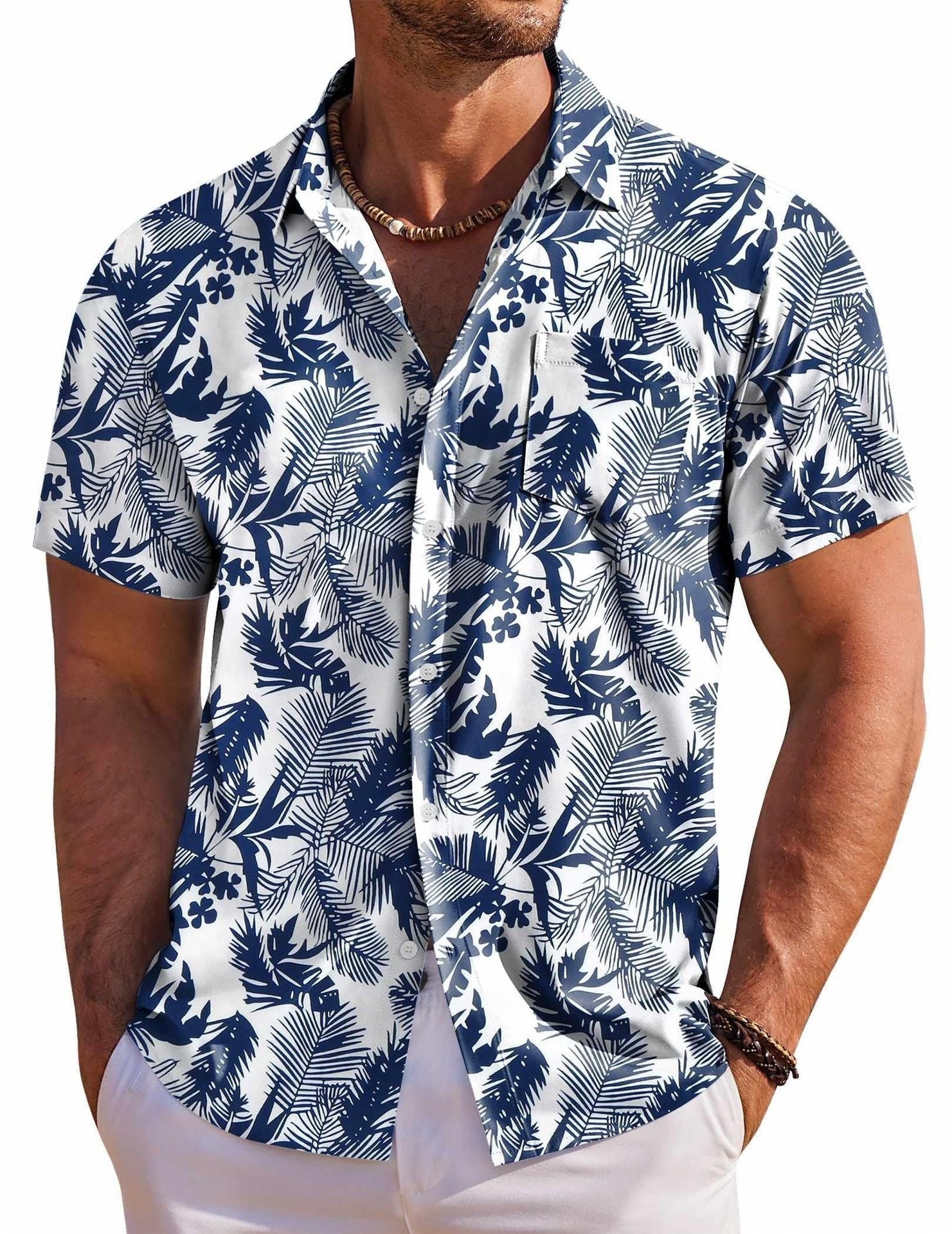 Herren Hemd im lässigen Beach-Look