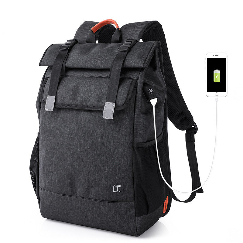 Trendiger Herren-Rucksack mit Laptopfach – Bild 5 | LuxeStyle
