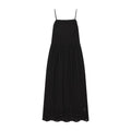 Elegantes besticktes Off-Shoulder Midi-Kleid