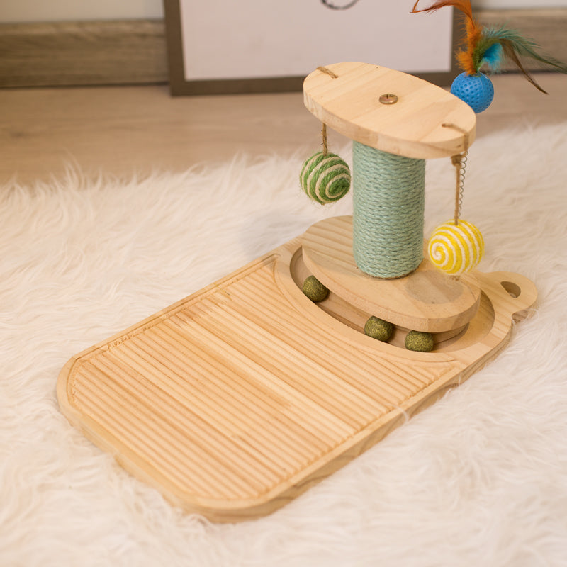 Interaktives Katzen-Labyrinth mit Kratzbrett – Bild 8 | LuxeStyle