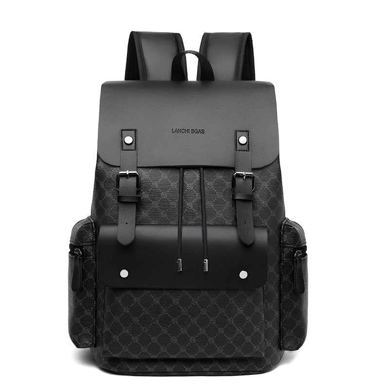 Karo-Rucksack für Pendler und Büro – Bild 5 | LuxeStyle