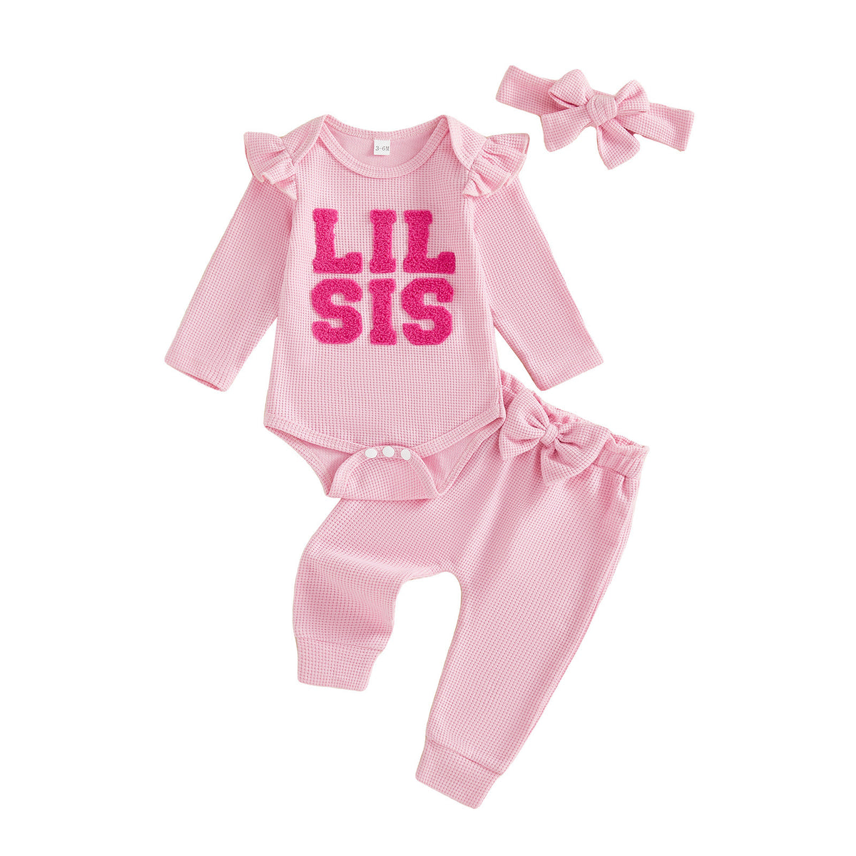 Baby Waffelstrick-Set (3-teilig) · 3 Stück | LuxeStyle