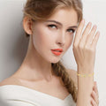 Herz-Unendlichkeitsarmband mit Zirkonia – Bild 2 | LuxeStyle