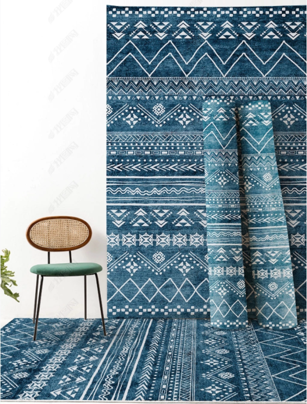 Moderner Marokkanischer Geometrischer Teppich