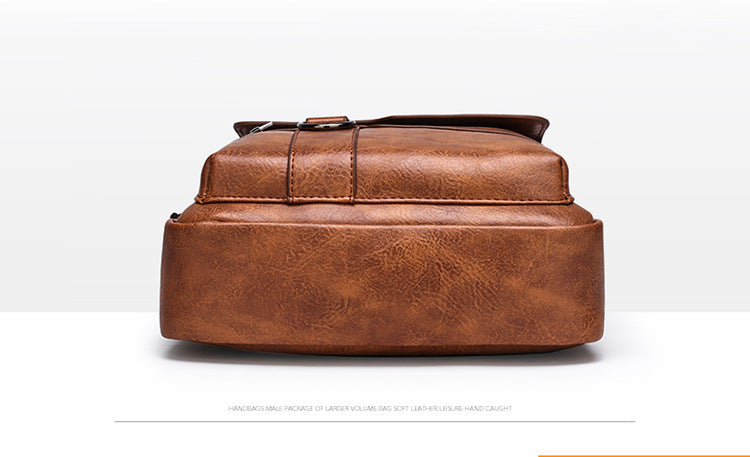 Retro Umhängetasche für Herren – Dokumenten-Messenger – Bild 4 | LuxeStyle