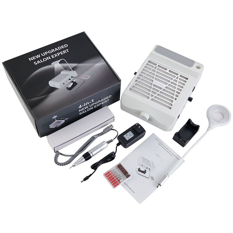 Multifunktionale Nagelpoliermaschine mit Staubsauger – Bild 1 | LuxeStyle