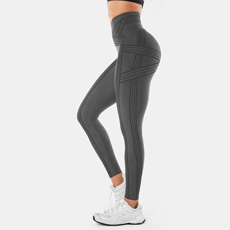 Nahtlose Workout Leggings mit Shaping-Effekt