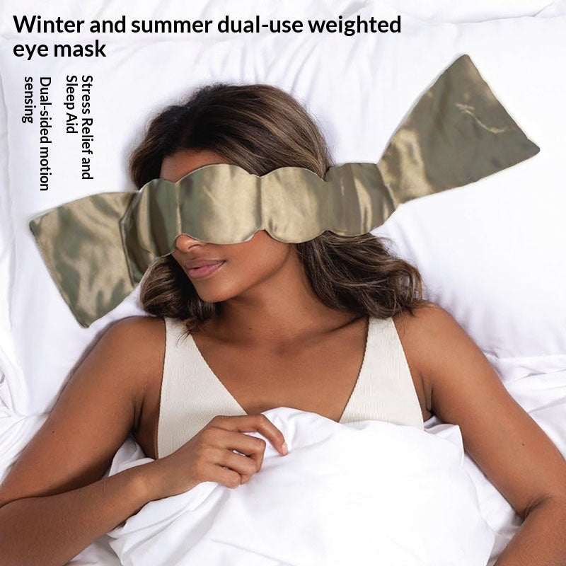 All-Season Schlafmaske mit Glaskügelchen