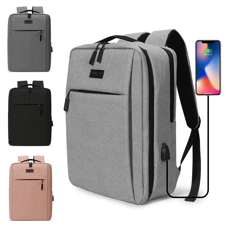 Atmungsaktiver Laptop-Rucksack für Herren – Bild 9 | LuxeStyle