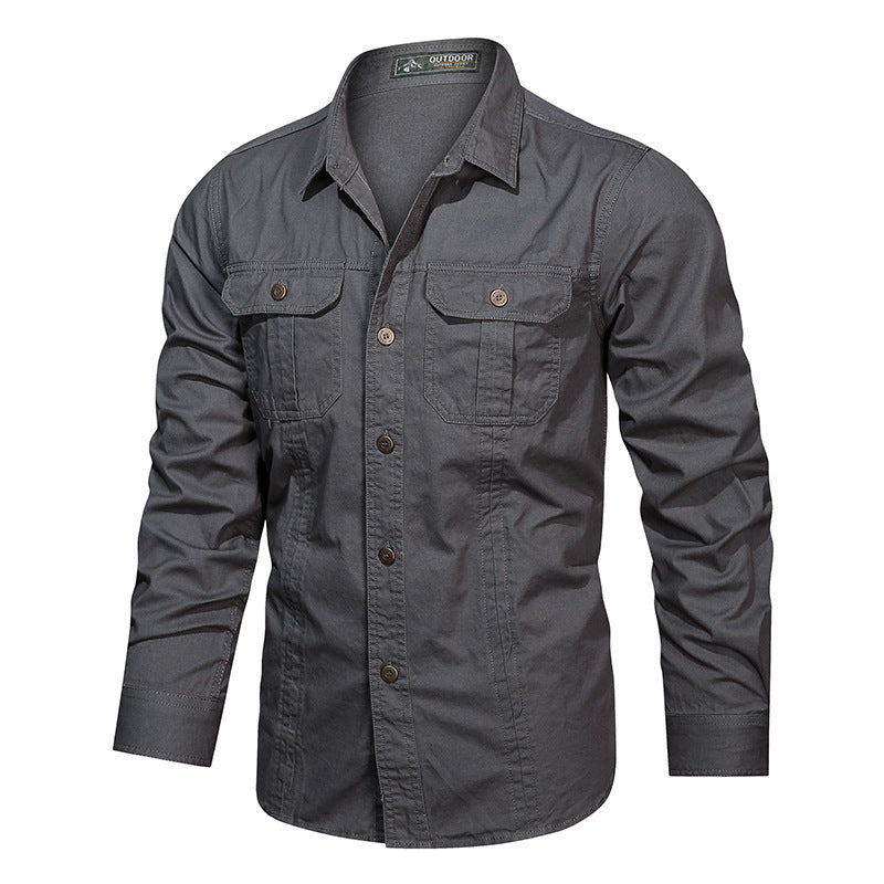 Langarmshirt aus reiner Baumwolle