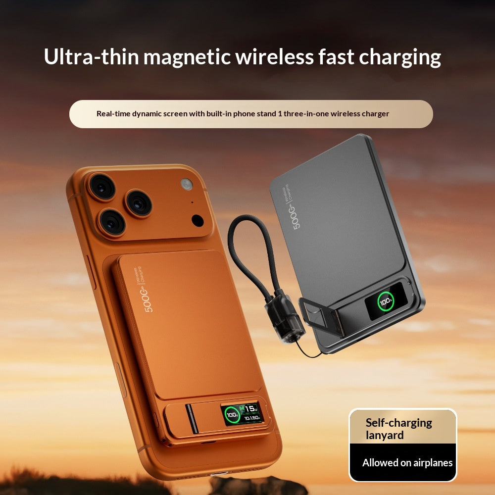 Magnetische Powerbank mit Ständer