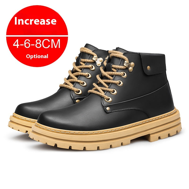 Worker-Boots Herren Sneaker mit verstecktem Aufzugsystem – Bild 7 | LuxeStyle