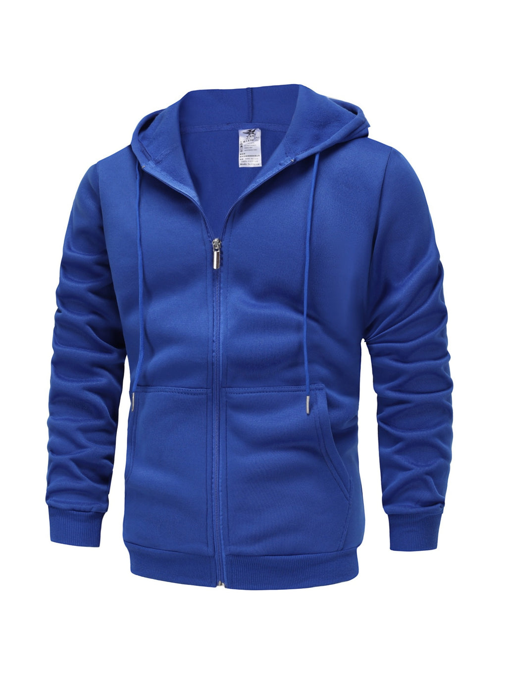 Samt-Kapuzenpullover für Herren