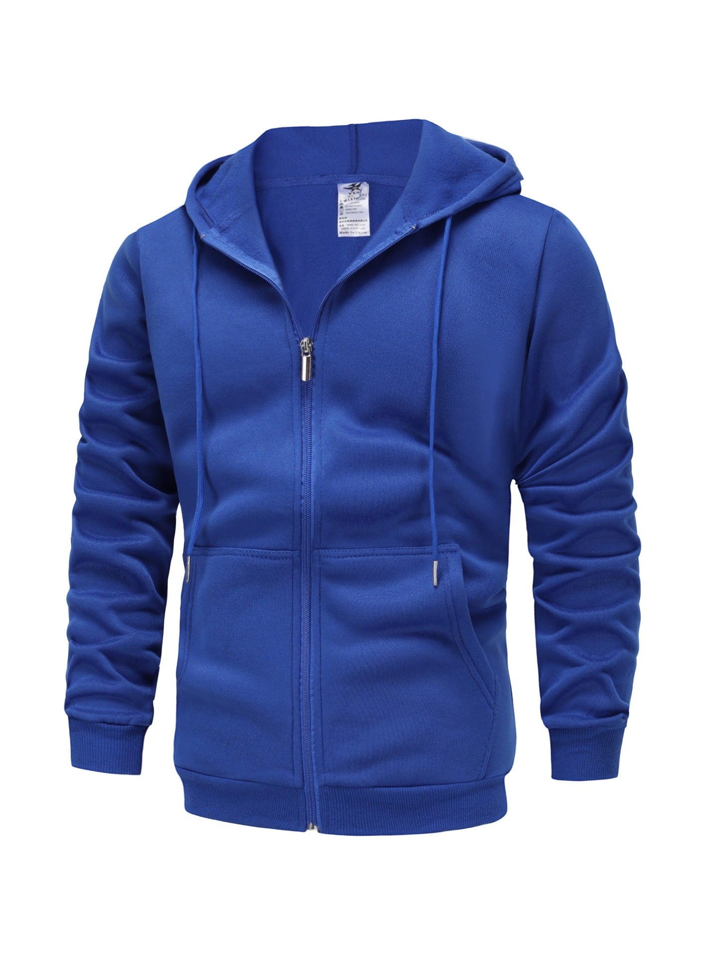 Samt-Kapuzenpullover für Herren