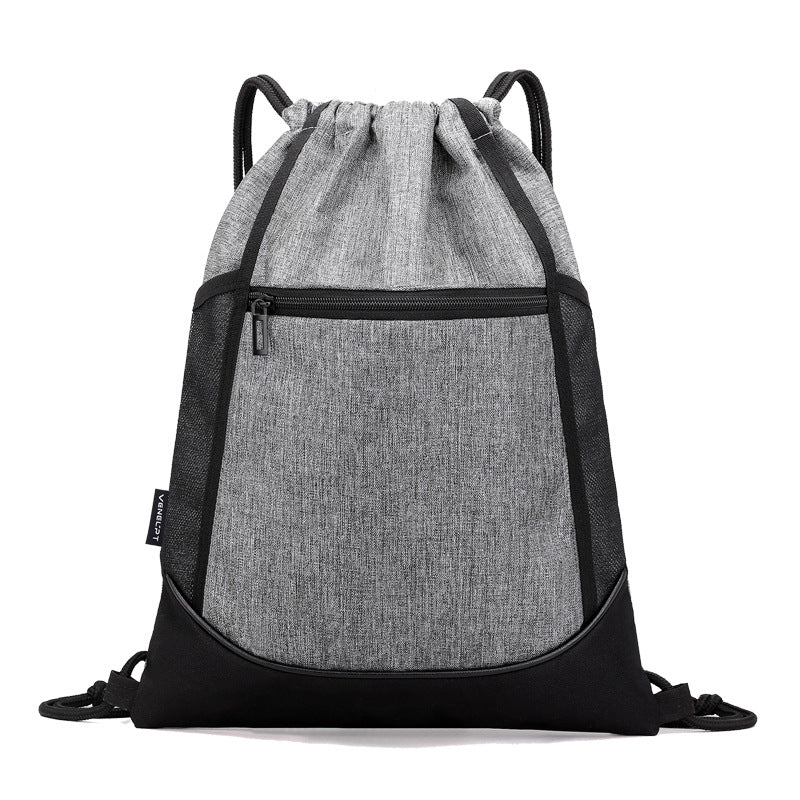 Wasserdichter Oxford-Stoff Turnbeutel-Rucksack – Bild 2 | LuxeStyle