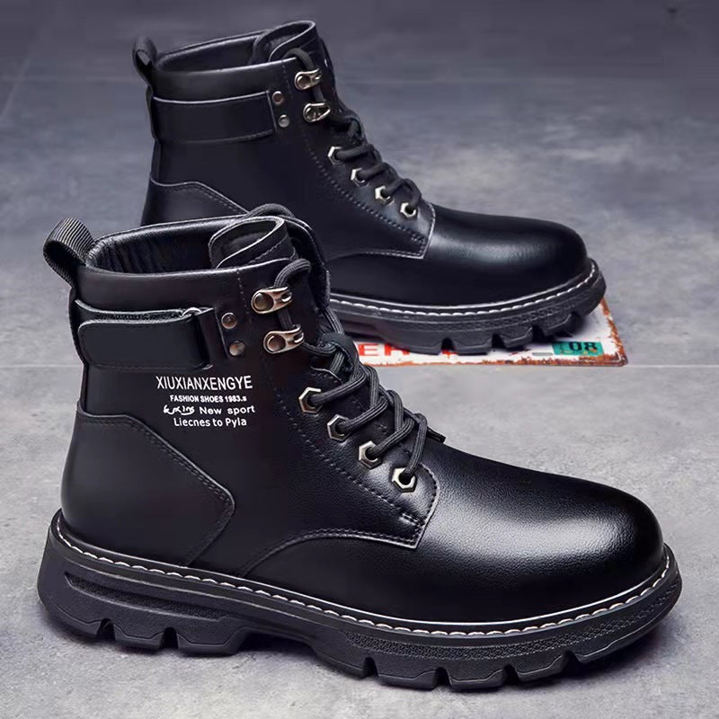 Herren Mid-High Top Korean Style Boots