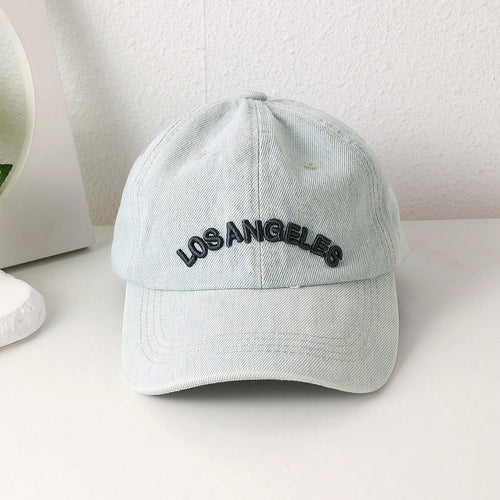 Baseball-Cap L.A. Hellblau
