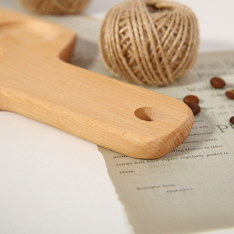 Serviertablett mit Holzgriff – Bild 4 | LuxeStyle