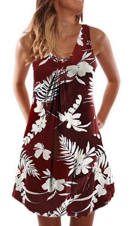 Baumwoll-Sommerkleid